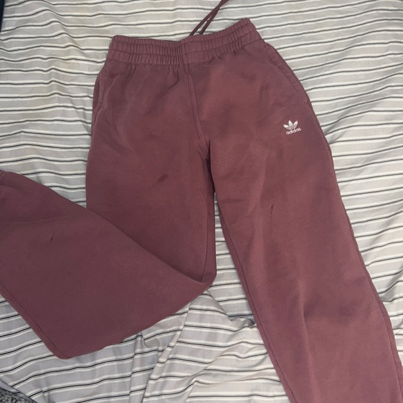 adidas Pants - Adidas high waisted fleece joggers